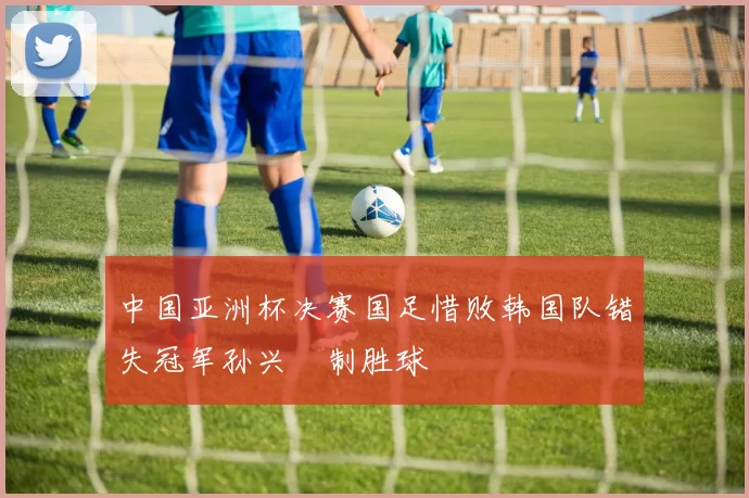 中国亚洲杯决赛国足惜败韩国队错失冠军孙兴慜制胜球