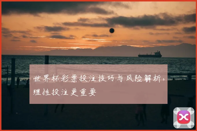 世界杯彩票投注技巧与风险解析,理性投注更重要